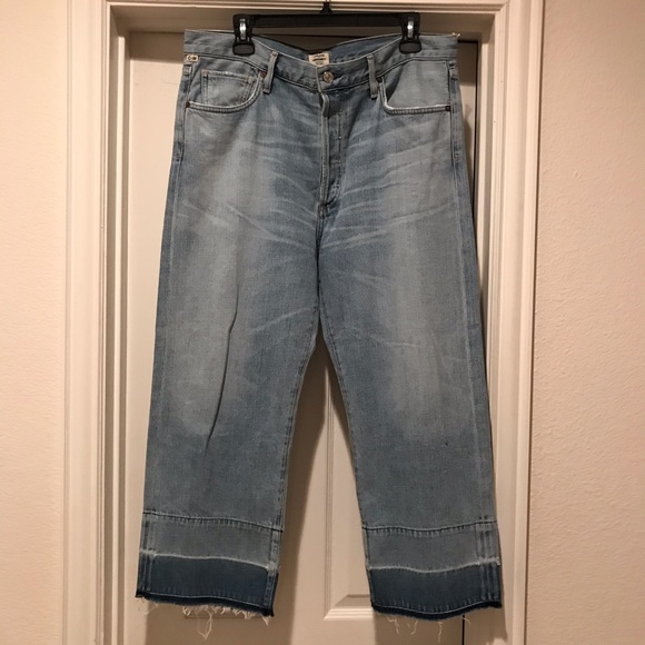 CoH Premium Vintage Cora Crop Relaxed Undone Hem - Picture 6 of 8